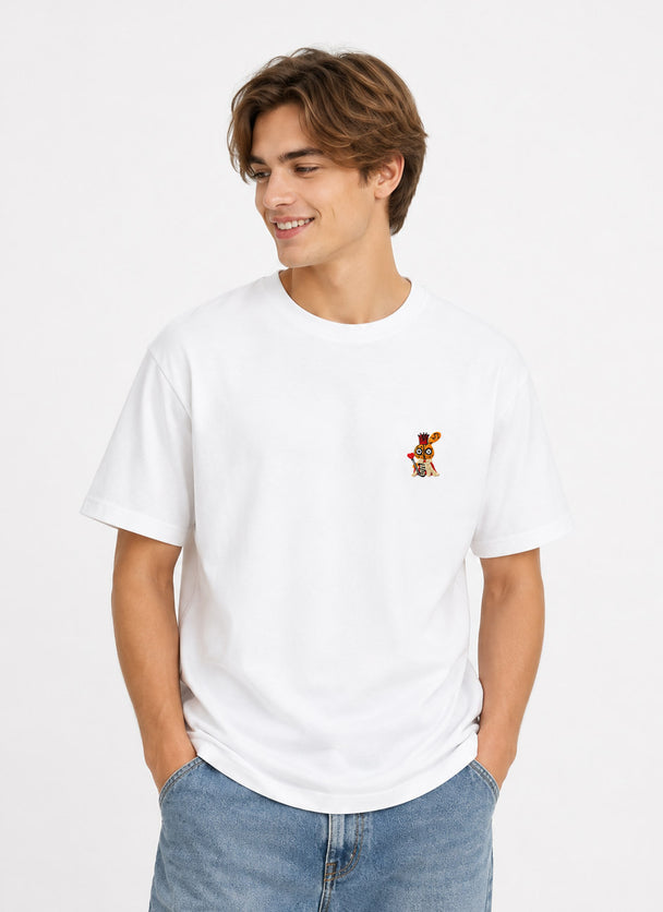 MOYN X RIC WHITE ROYAL UNISEX TEE