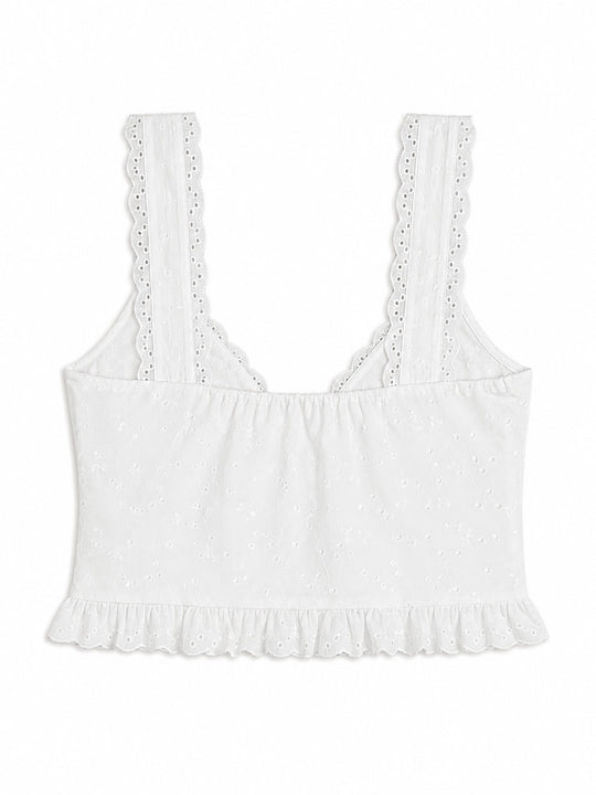 MOYN CLARA BRODERIE BLOUSE