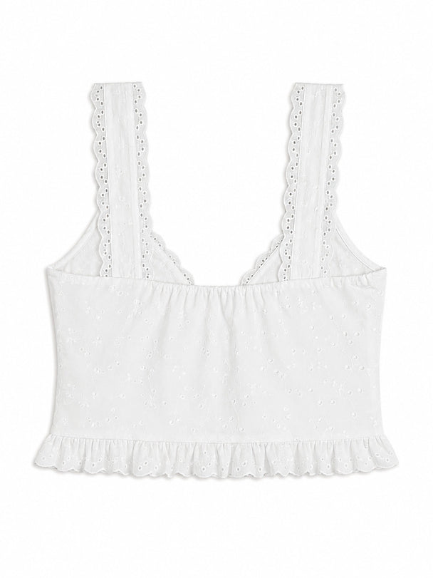 MOYN CLARA BRODERIE BLOUSE