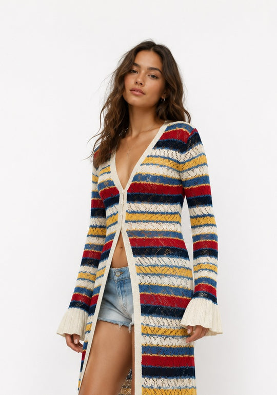 MOYN SOLENDE CROCHET DRESS