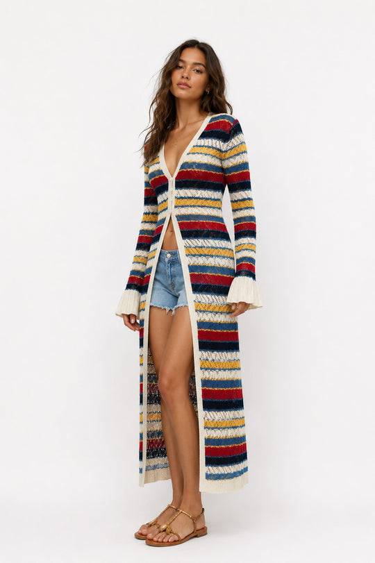 MOYN SOLENDE CROCHET DRESS