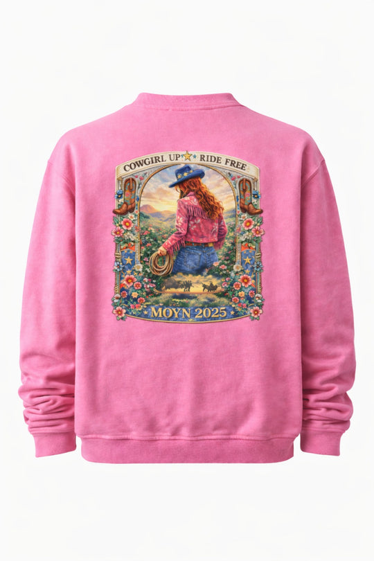 Moyn "Ride Free" Cowgirl Sweatshirt