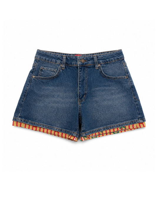 MOYN CITRUS DENIM SHORTS