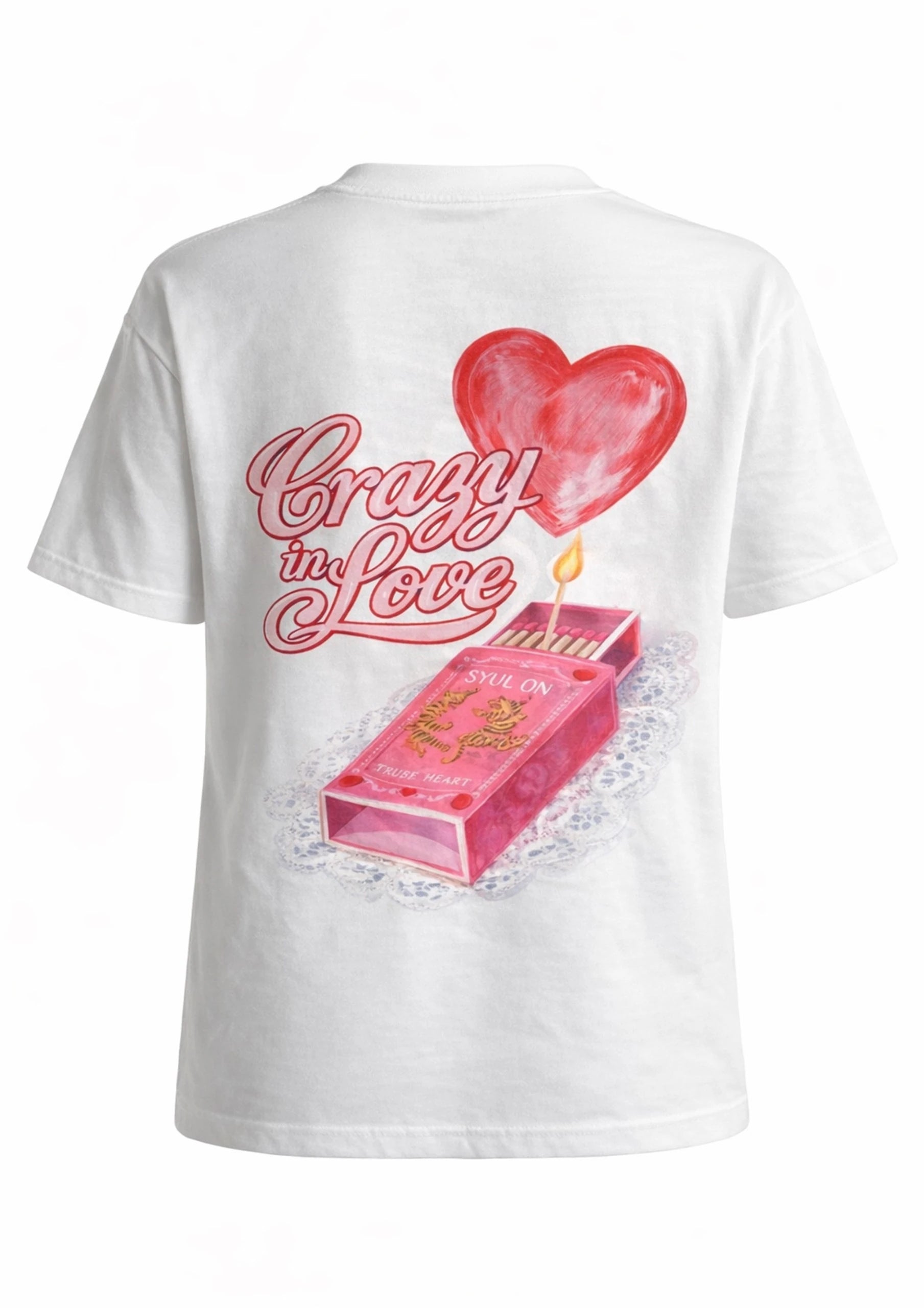 MOYN Crazy in Love - Vintage White T-Shirt