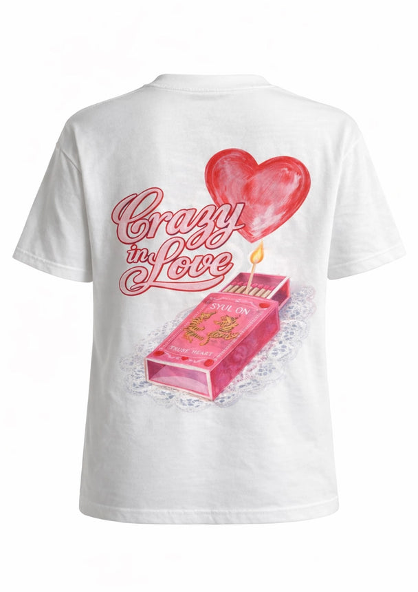MOYN Crazy in Love - Vintage White T-Shirt