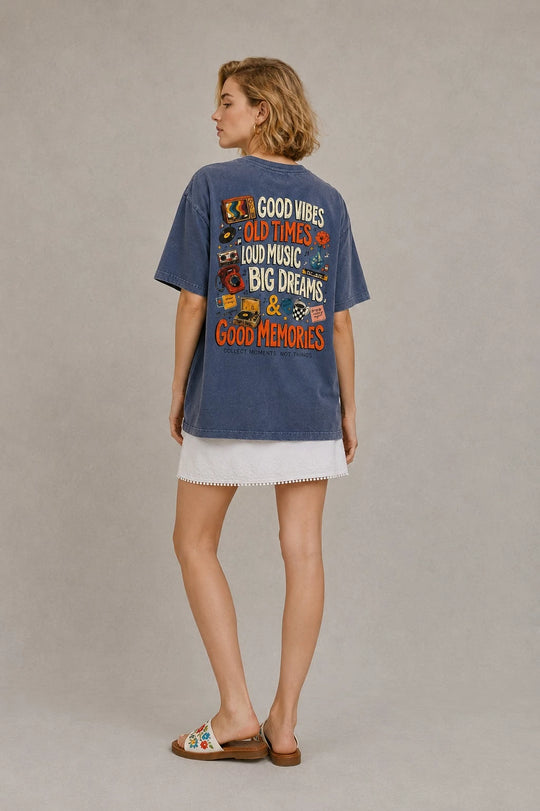 MOYN LOUD MUSIC VINTAGE TEE