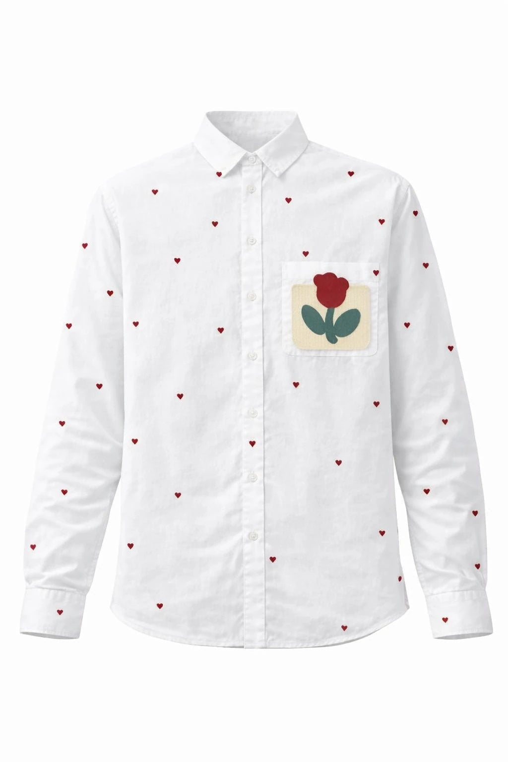 MOYN HEART WITH TULIP SHIRT