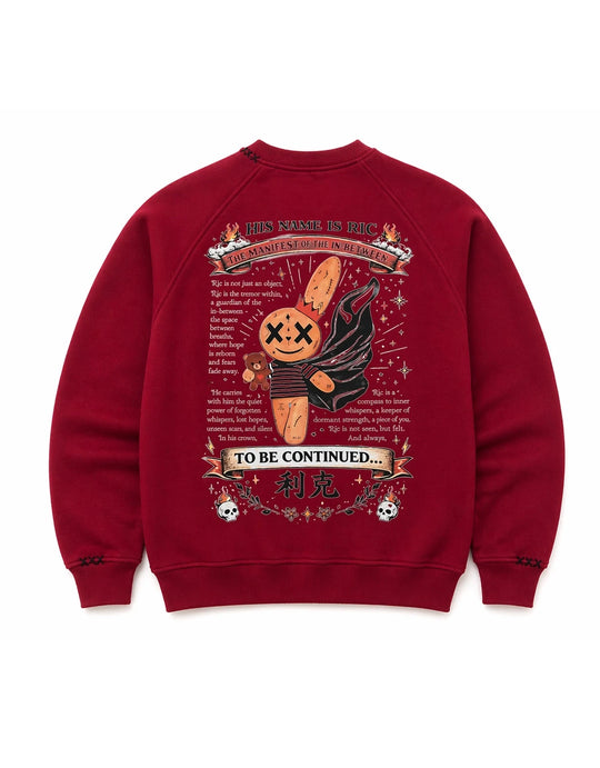 MOYN x RIC ‘’ RED PASSION ‘’ SWEATSHIRT
