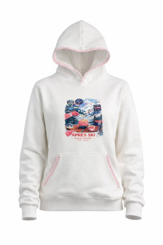 MOYN HAND CROCHET SKI HOODIE