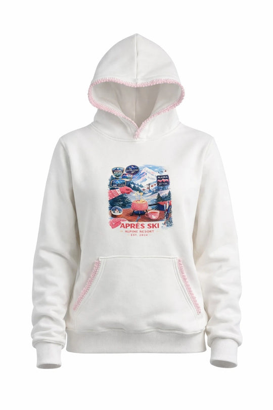 MOYN HAND CROCHET SKI HOODIE