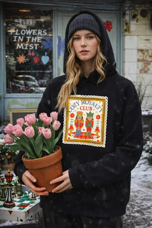 MOYN TIN SOLDIERS BLACK SWEATSHIRT