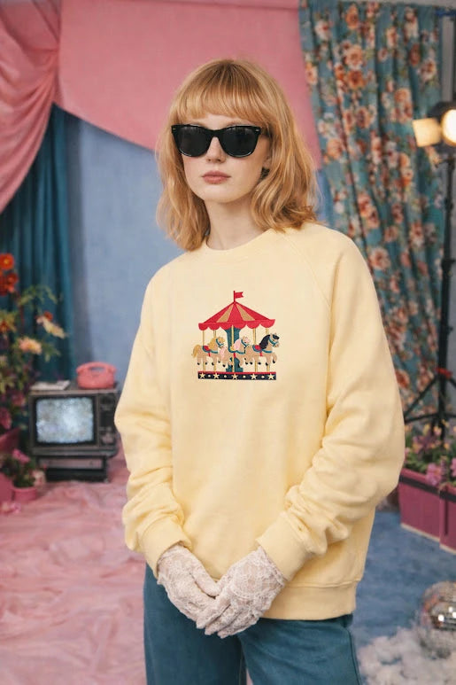 MOYN CAROUSEL LIMON SWEATSHIRT