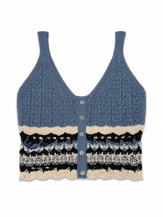 MOYN AZURE TIME BUSTIER