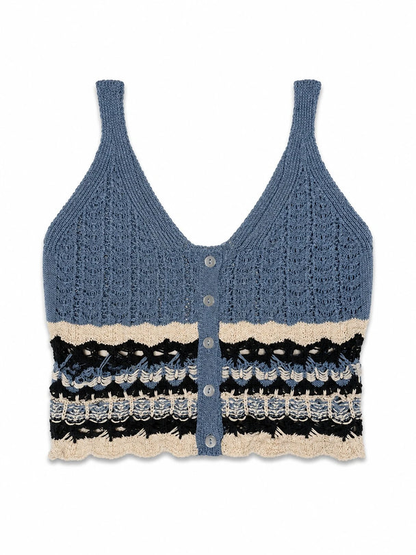 MOYN AZURE TIME BUSTIER