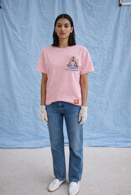 MOYN Zebra Dream Pembe Tişört