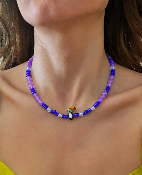 MOYN SUMMER BREEZE TOUCAN NECKLACE