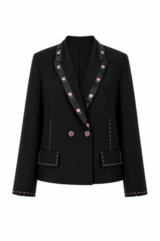 MOYN MIDNIGHT ROSE COUTURE STITCH BLAZE