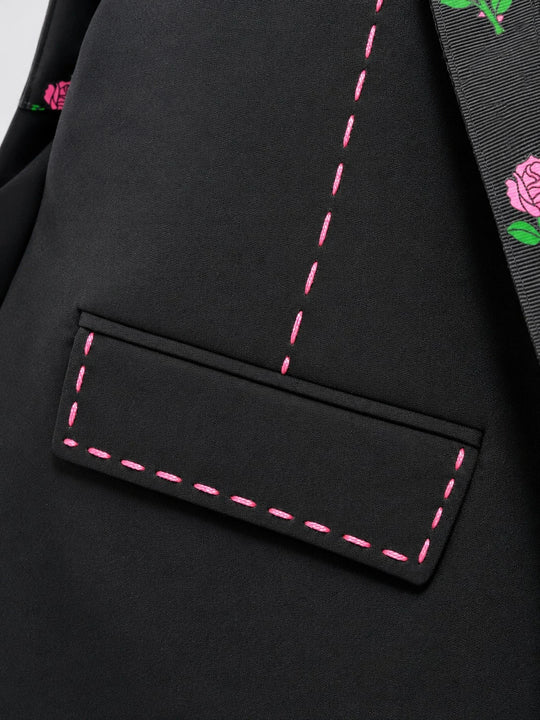 MOYN MIDNIGHT ROSE COUTURE STITCH BLAZE