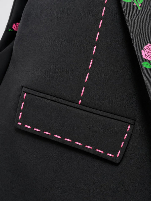 MOYN MIDNIGHT ROSE COUTURE STITCH BLAZE