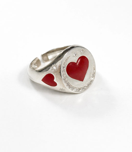  MOYN INFINITE HEART SILVER (925 Sterling Silver)