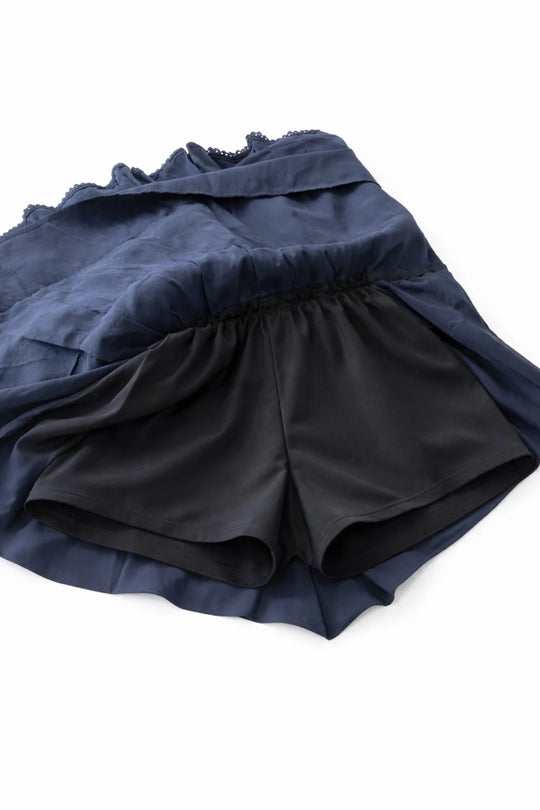 MOYN DAY-TO-NIGHT TIERED SKORT