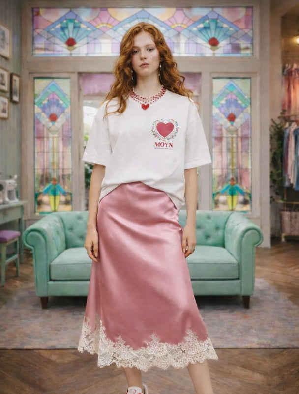 MOYN Crazy in Love - Vintage White T-Shirt