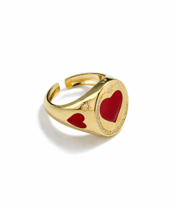 MOYN INFINITE HEART GOLD (24K Gold Plated 925 Sterling Silver)